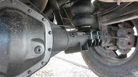 Truck air suspension for towing